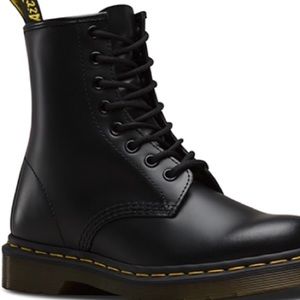 Dr. Martens Women's Luana Combat Boots (Black)